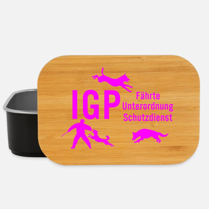 IGP Hundesport - pink - Lunch Box - Schwarz