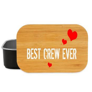 BEST CREW EVER - Lunch Box - Schwarz - Vorne