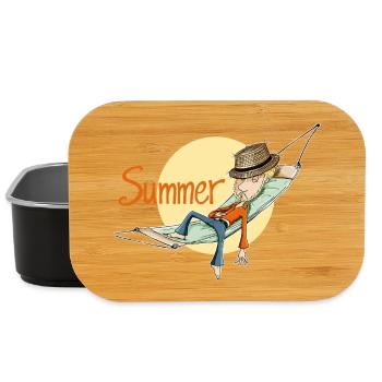 summer - Lunch Box - Schwarz - Vorne