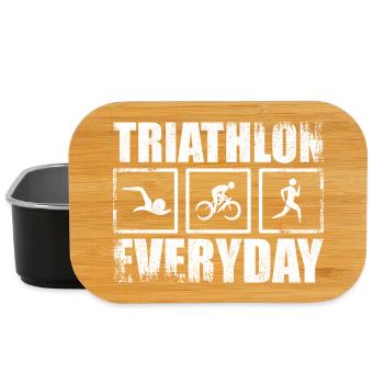 Triathlon Routine - Lunch Box - Schwarz - Vorne