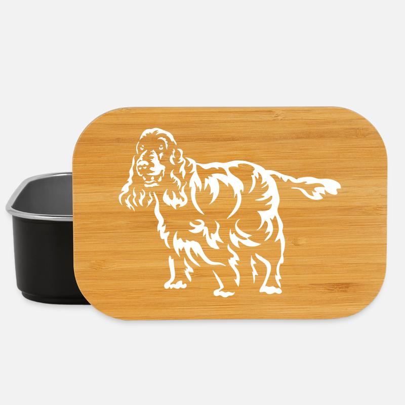 Cocker Spaniel - Lunch Box - Schwarz
