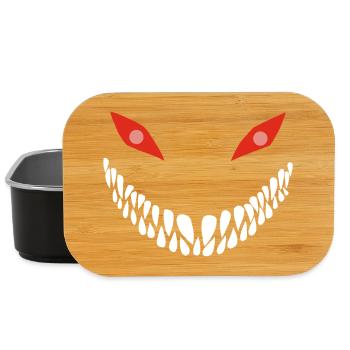 Fleischfressender Lächeln - Lunch Box - Schwarz - Vorne