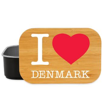 J’AIME LE DANEMARK Dänemark - Boîte à goûter - noir - Devant