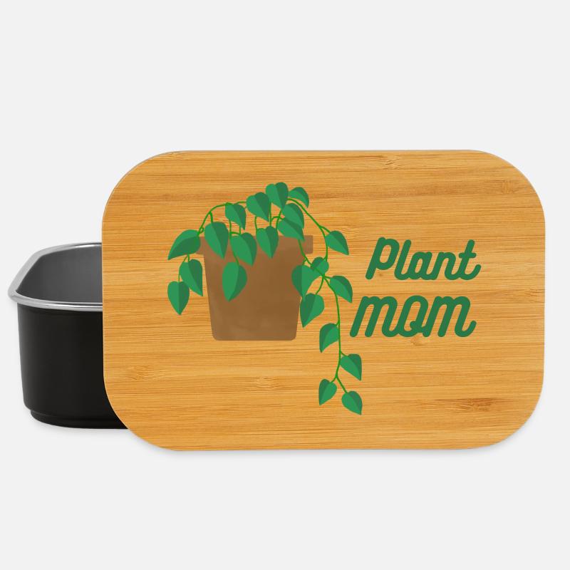 Plant mom - climbing plant - Lunch Box - black