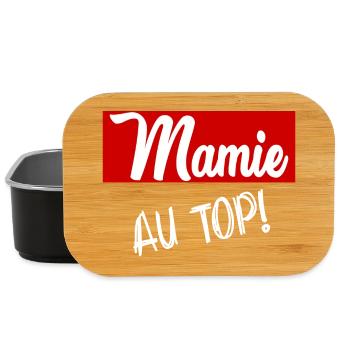 OMA. MUTTERTAG. ALLES GUTE ZUM GEBURTSTAG OMA. ICH LIEBE DICH - Lunch Box - Schwarz - Vorne