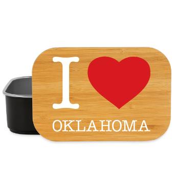 I LOVE OKLAHOMA - Lunch Box - Schwarz - Vorne