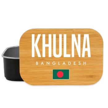 Khulna Bangladesh - Lunch Box - black - Front