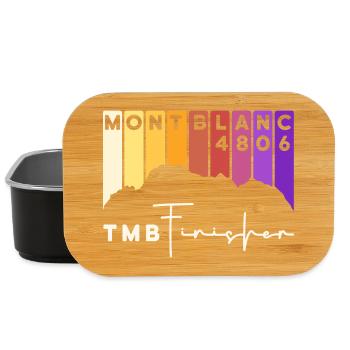 TMB Tour de Mont Blanc Montblanc Finisher  - Lunch Box - Schwarz - Vorne