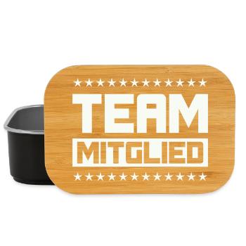 Team Member - Lunch Box - black - Front