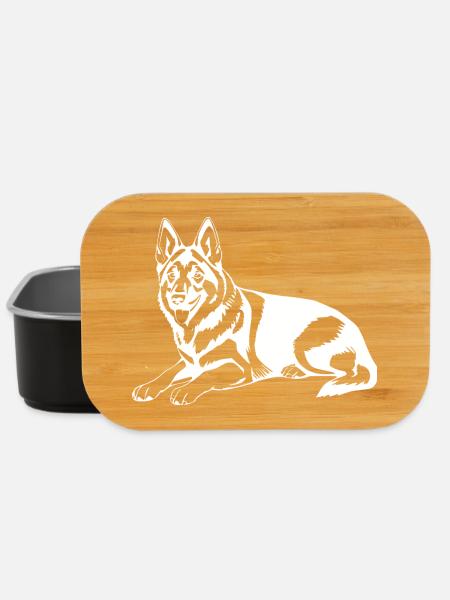 Schäferhund - Lunch Box - Schwarz