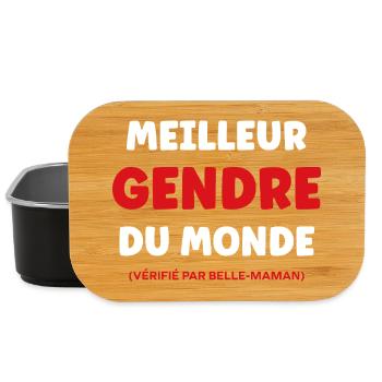son-in-law - Lunch Box - black - Front