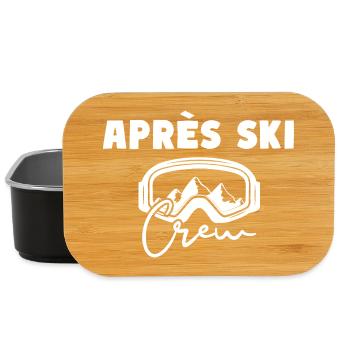 Après Ski Crew Apres Ski Party - Lunch Box - black - Front