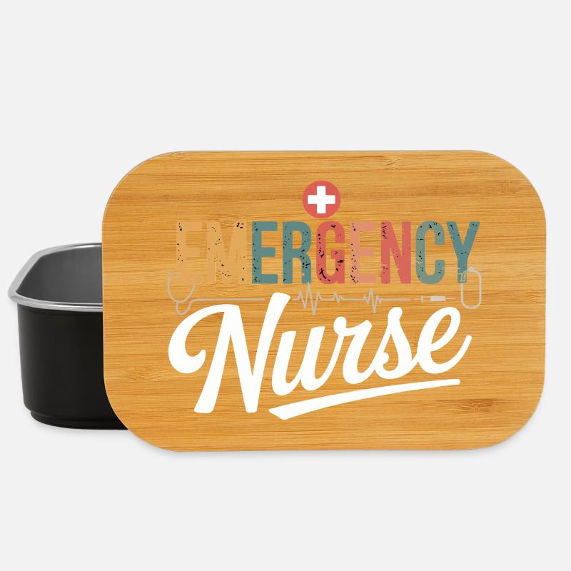 Conception d’urgence pour infirmières d’urgence - Boîte à goûter - noir