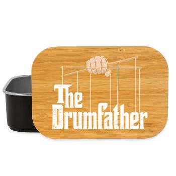The DrumFather, design for drummers and music bands - Lunch Box - black - Front