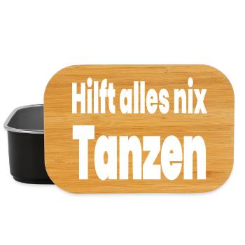 Tanzen - Lunch Box - Schwarz - Vorne