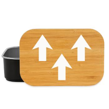 Arrows - Lunch Box - black - Front