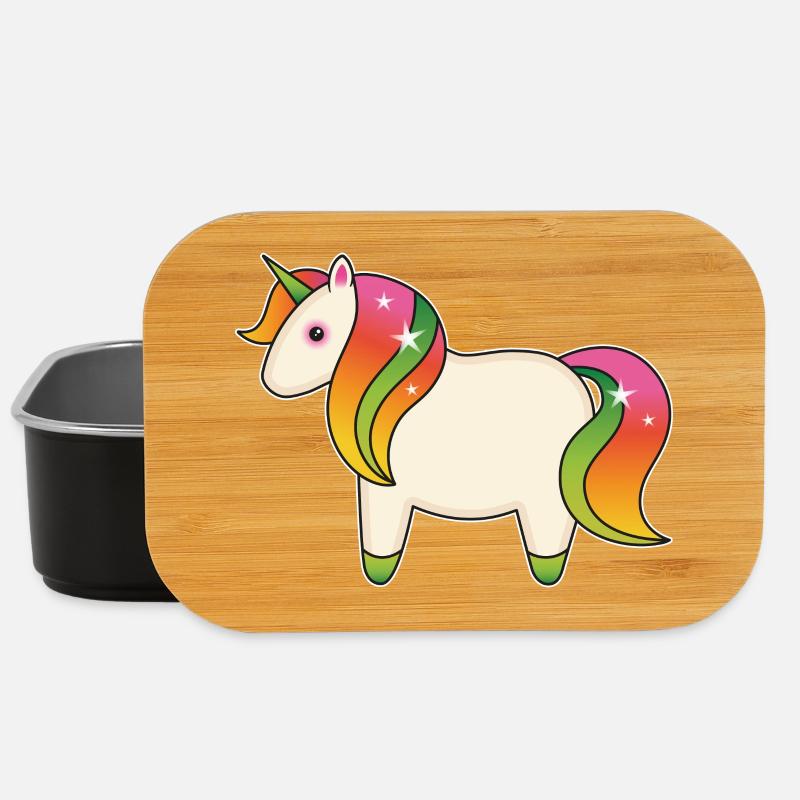 Unicorn - Lunch Box - black