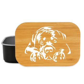 Rottweiler « Édition Noire » - Boîte à goûter - noir - Devant