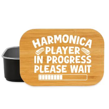 Harmonica Musican en cours d’harmonica - Boîte à goûter - noir - Devant