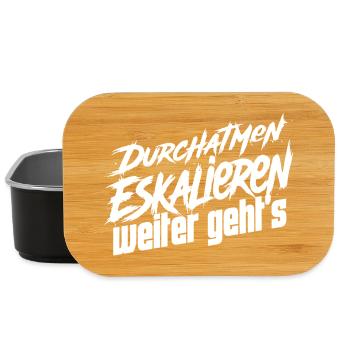Nerven Behalten - Lunch Box - Schwarz - Vorne