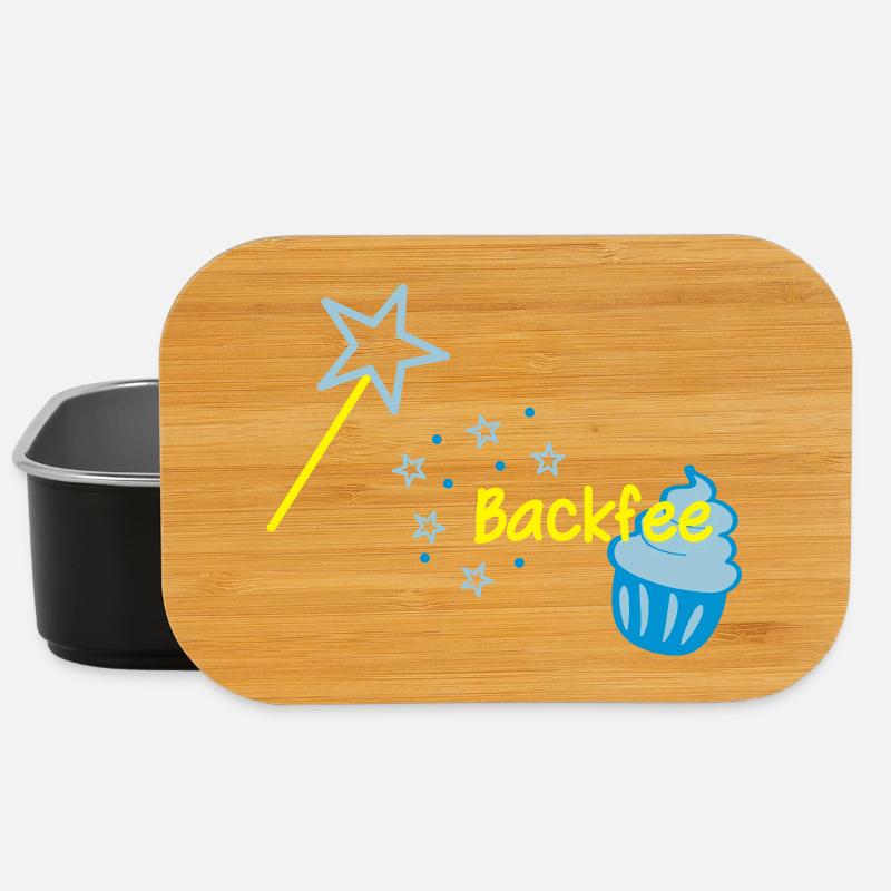 Cupcaki Backfee - Lunch Box - Schwarz