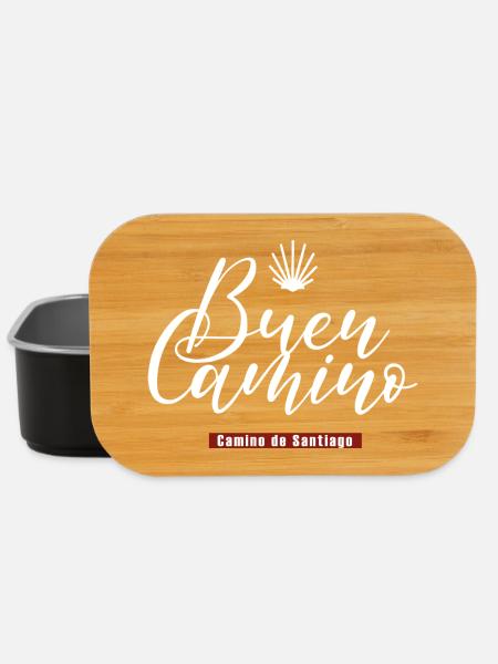 Buen Camino Jakobsweg Camino de Santiago - Boîte à goûter - noir