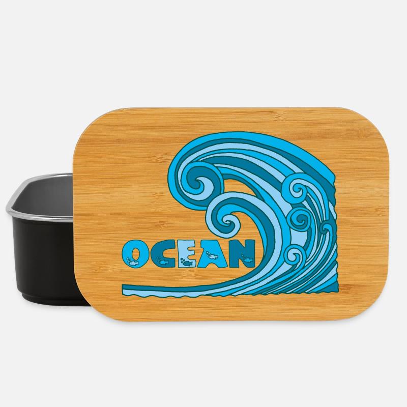 Ozean - Lunch Box - Schwarz