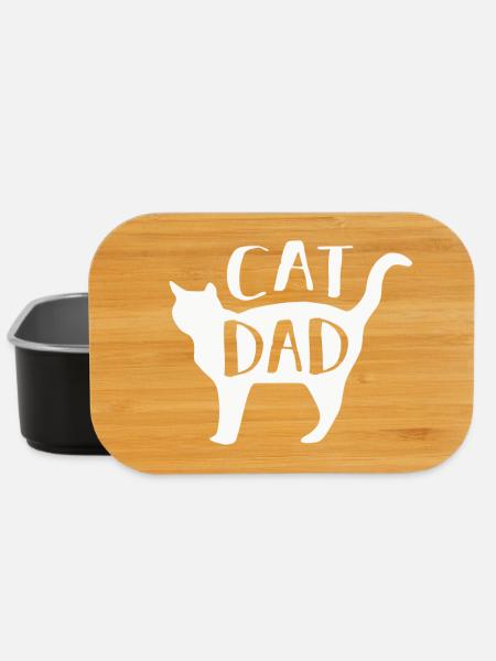Cat Cats - Lunch Box - black