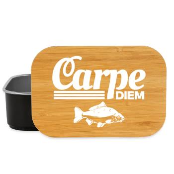 fishing, fisherman, fishing fan - Lunch Box - black - Front