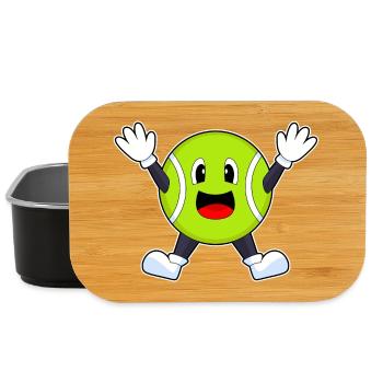 Tennis Ball Tennis - Lunch Box - black - Front