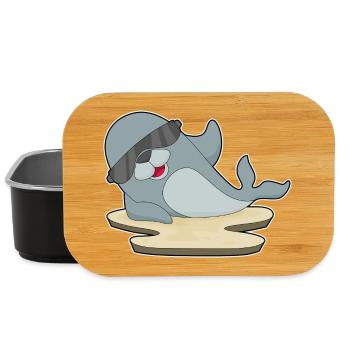 Seal Sunglasses - Lunch Box - black - Front