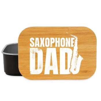 Saxophonist Vater - Lunch Box - Schwarz - Vorne