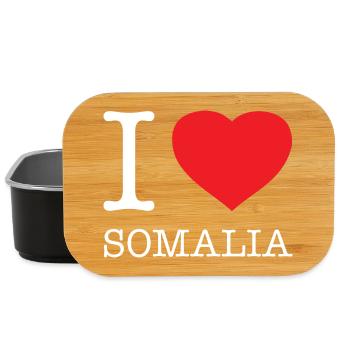 I LOVE SOMALIA - Lunch Box - black - Front
