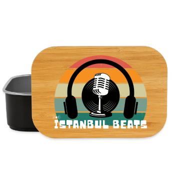 Im Retro Design gehaltenes Istanbul Shirt - Lunch Box - black - Front