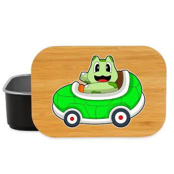 Schildkröte Auto - Lunch Box - Schwarz - Vorne