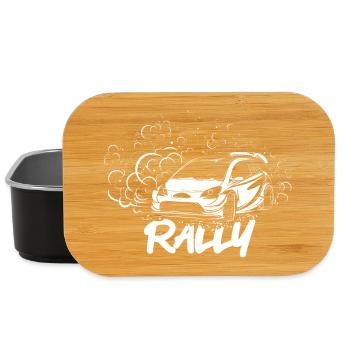 Rally Drift Offroad Auto 4x4 Symbol Illustration - Lunch Box - Schwarz - Vorne