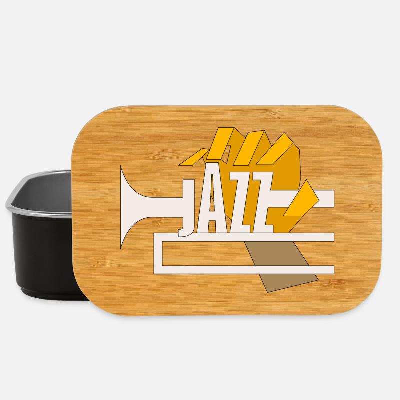 Tshirt Jazz Trumpet - Lunch Box - black