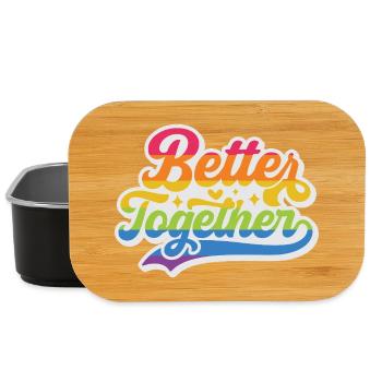 LGBT Pride Month - Better Together - Lunch Box - black - Front