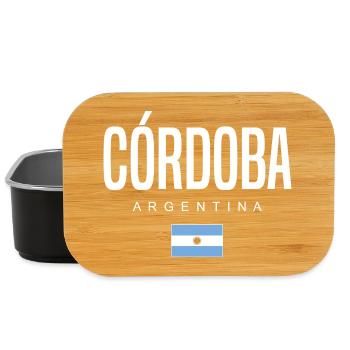 Córdoba Argentina Argentinian - Lunch Box - black - Front
