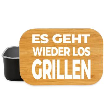Griller - Boîte à goûter - noir - Devant