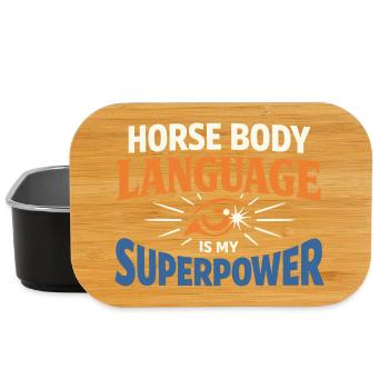 Horse Mood Humor Experienced Horse Owner - Lunch Box - black - Front