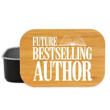 Future Bestselling Author - Lunch Box - black - Front