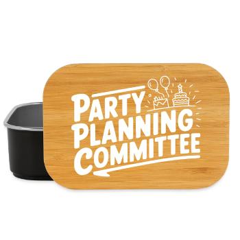 Parteiplanungsausschuss - Lunch Box - Schwarz - Vorne