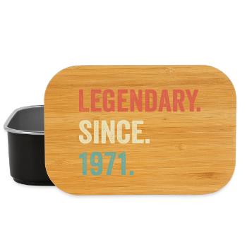 legendary since 1971 - Lunch Box - black - Front