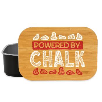 Indoor Klettern Indoorklettern Powered By Chalk - Lunch Box - Schwarz - Vorne