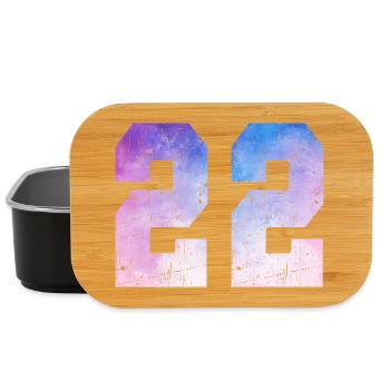 Ausgabe 22 – 22. Jubiläumsgeschenk - Lunch Box - Schwarz - Vorne