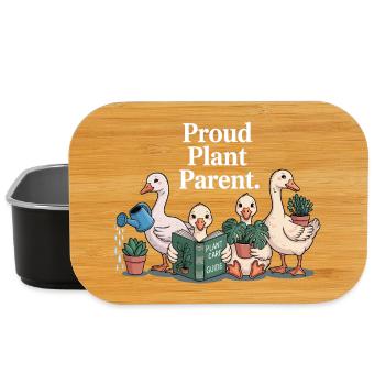 Amateur des plantes Planter des canards mignons T-Shir - Boîte à goûter - noir - Devant