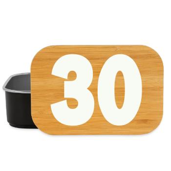 30- - Lunch Box - Schwarz - Vorne