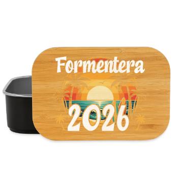 Formentera 2026 - Lunch Box - Schwarz - Vorne