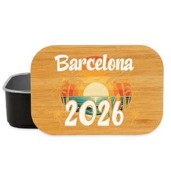 Barcelona 2026 - Lunch Box - Schwarz - Vorne